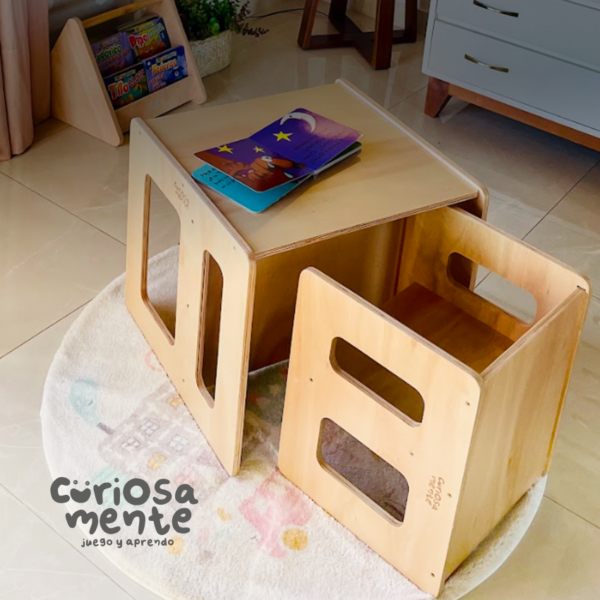 Mesa Cubo c/ Silla (+1 año)