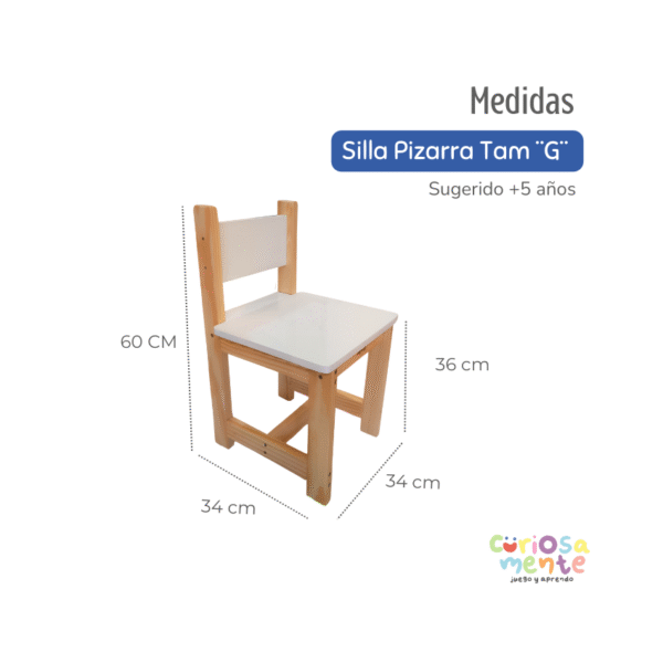 Silla Infantil Pizarra (+5 años) - Image 2