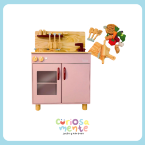 Cocinita c/ Accesorios (rosa)