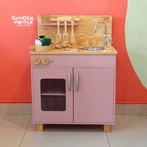 Cocinita c/ Accesorios (rosa)