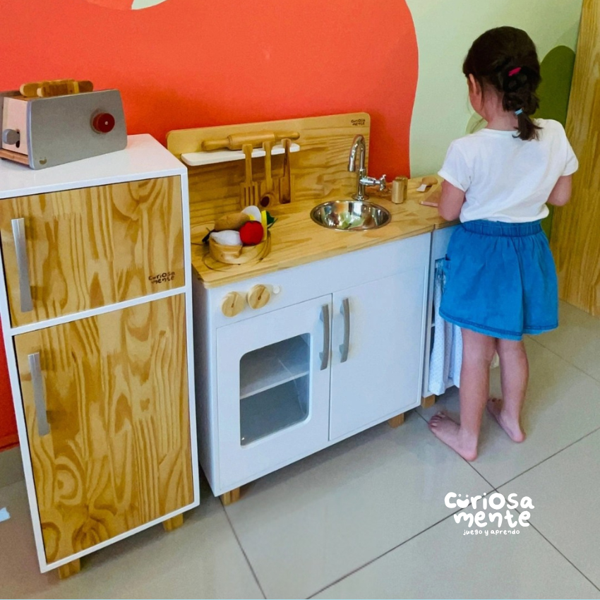 Cocinita c/ Accesorios (blanco) - Imagen 3