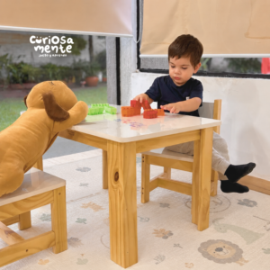 Mesa Infantil Pizarra c/ 2 sillas (+2 años)