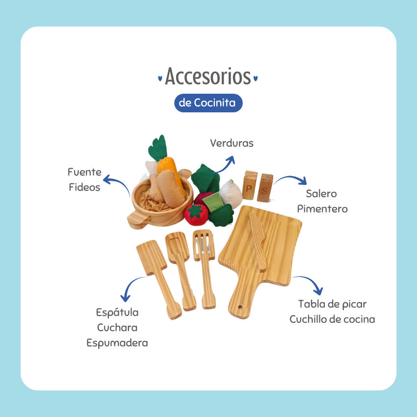 Cocinita c/ Accesorios (blanco) - Imagen 4