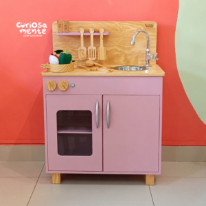 Cocinita c/ Accesorios (rosa)