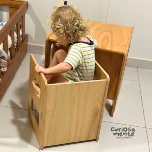 Mesa infantil Cubo c/ Silla infantil Cubo (+1 año)